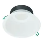 Philips LED Downlight Coreline DN142B Aluminium Wit 19.2W 2300lm 60D - 830 Warm Wit | Zaagmaat 200mm - IP20 - Dimbaar - Wit Reflector - Emergency